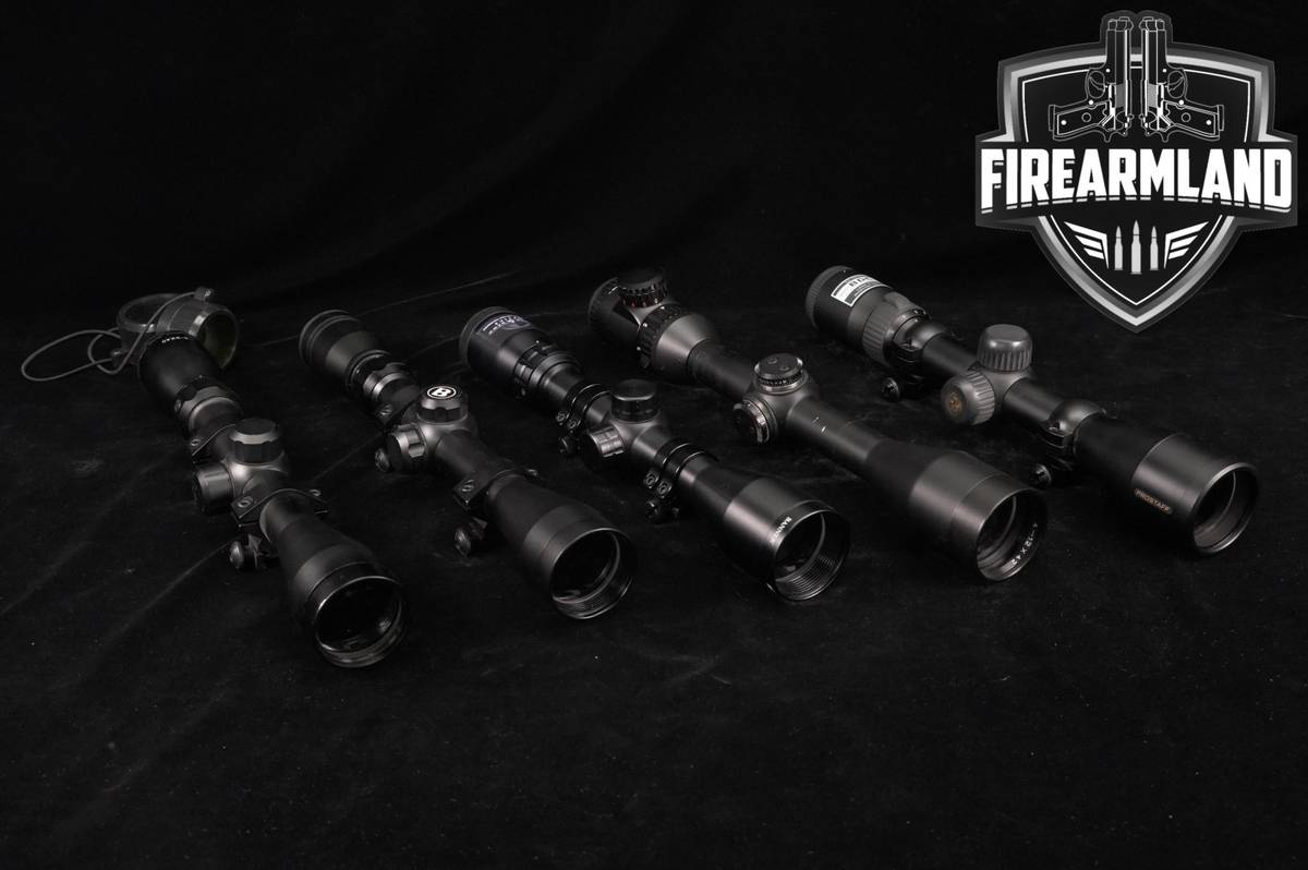 FIVE SCOPE LOT 5-Pack Bushnell Barska Nikon Riflescope Scopes