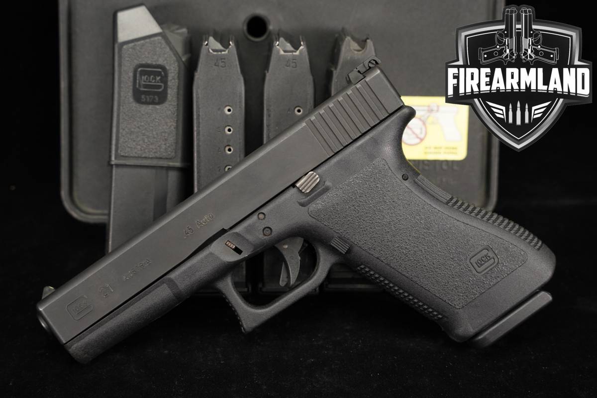 Glock 21 Gen2 G21 Gen 2 45 ACP 4.61 +5 MAGS, ORIG CASE