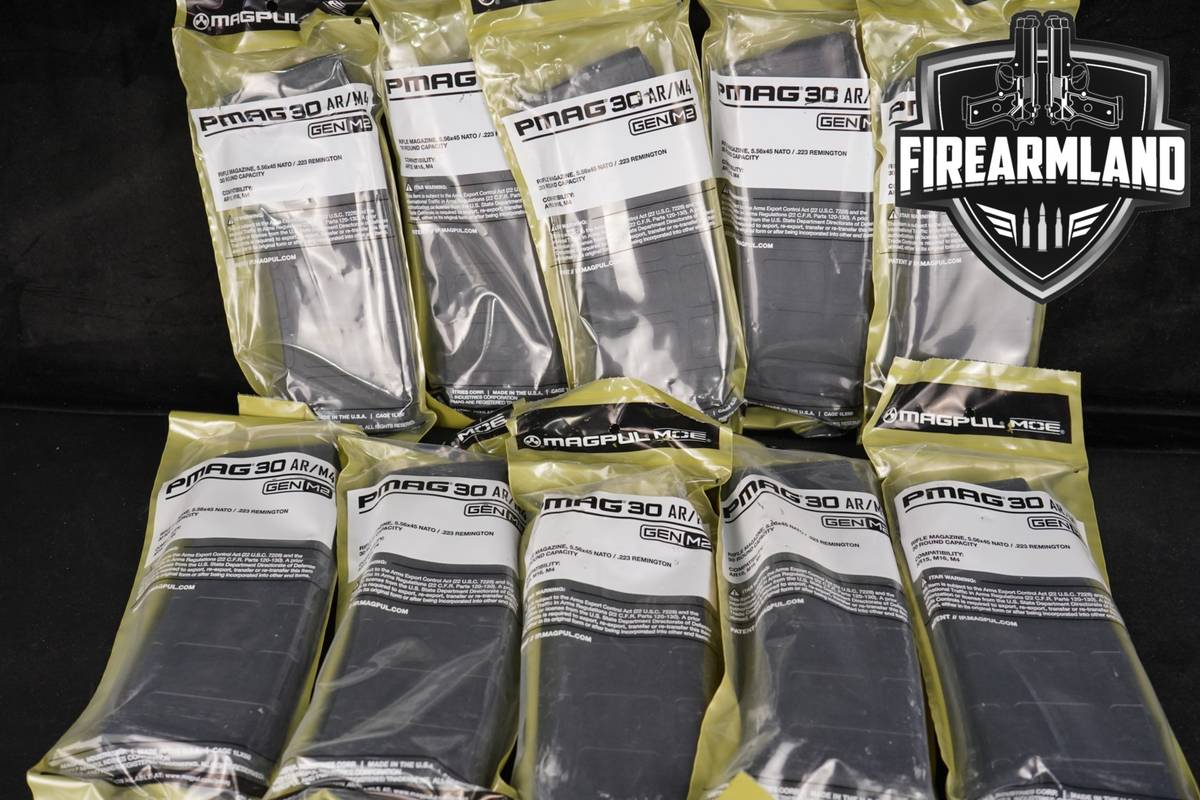 TEN (10) Magpul AR-15 PMAG 30-Round Magazines 5.56mm NATO AR15 Mags