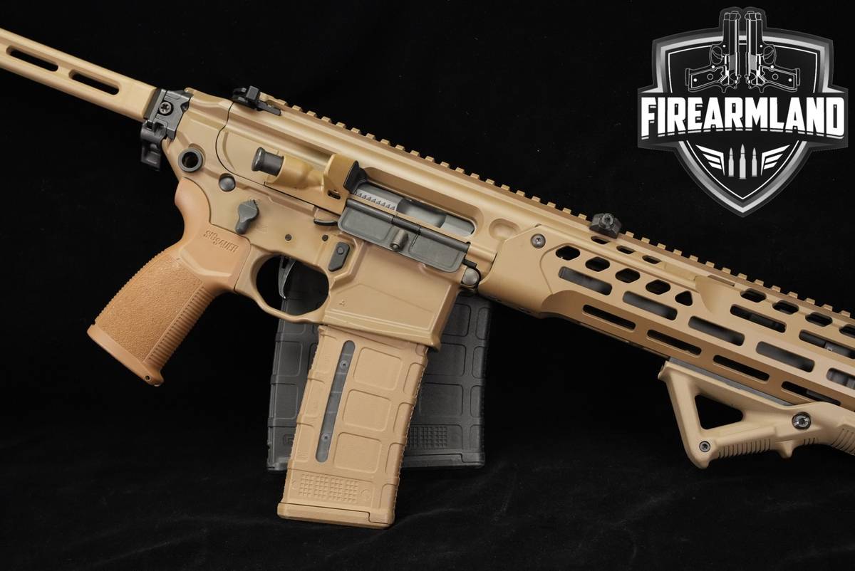 Sig Sauer MCX-SPEAR LT Pistol 5.56 NATO 11.5" Coyote Tan BUFFERLESS +3 MAGS