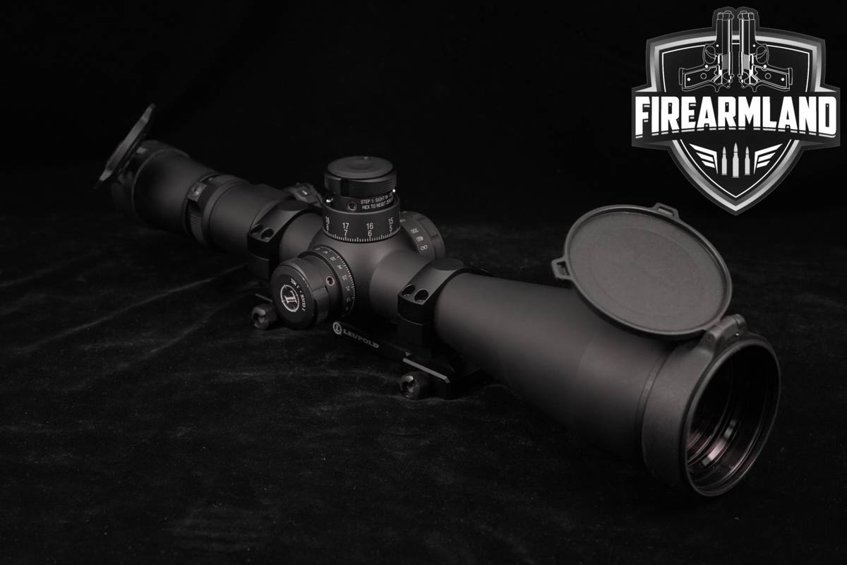 Leupold Mark 8 3.5-25x56mm FFP MRAD 35mm Tube Size Front Focal MK Scope
