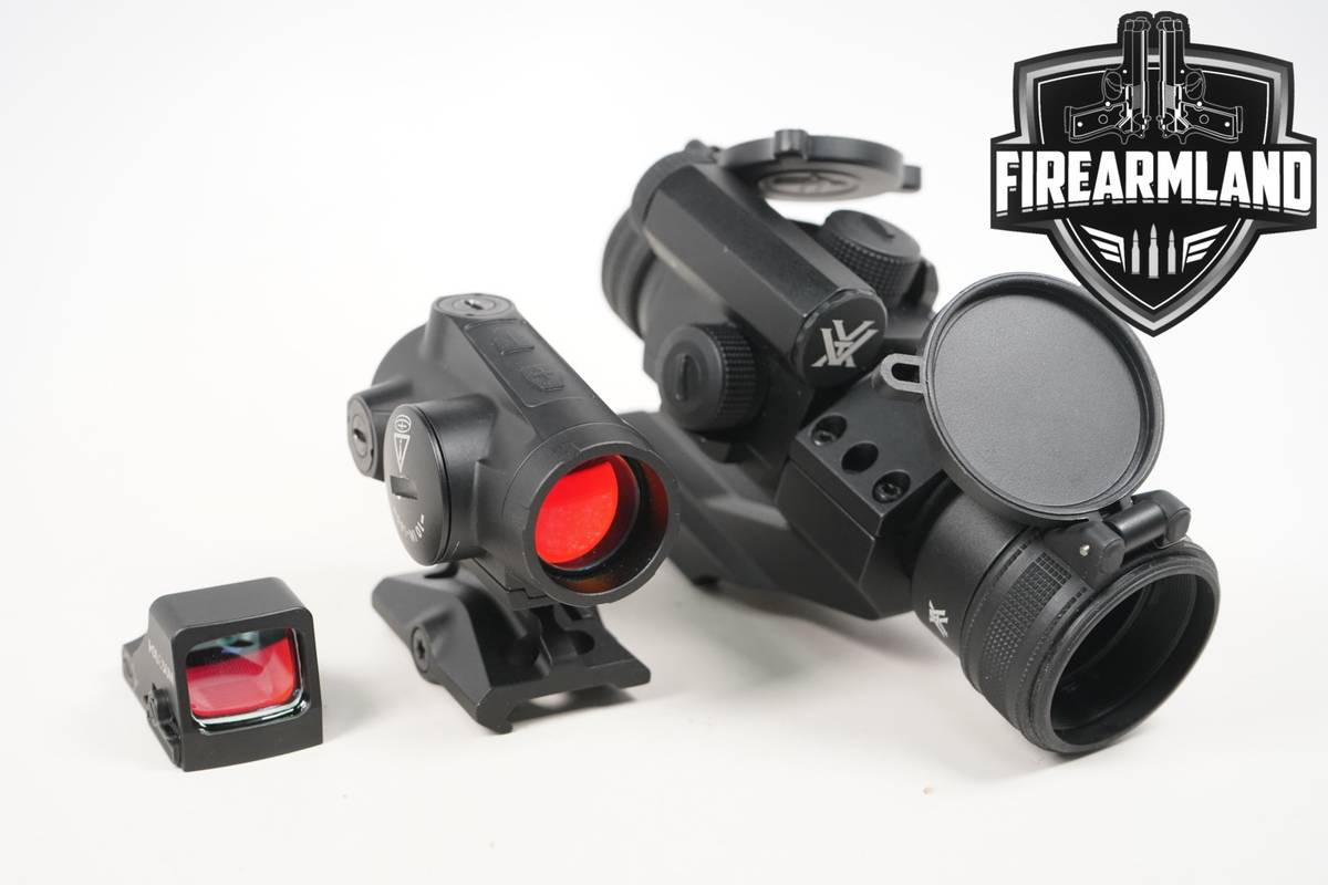 THREE RED DOT SIGHT LOT 3 Pack Holosun Sig Sauer Vortex RDS