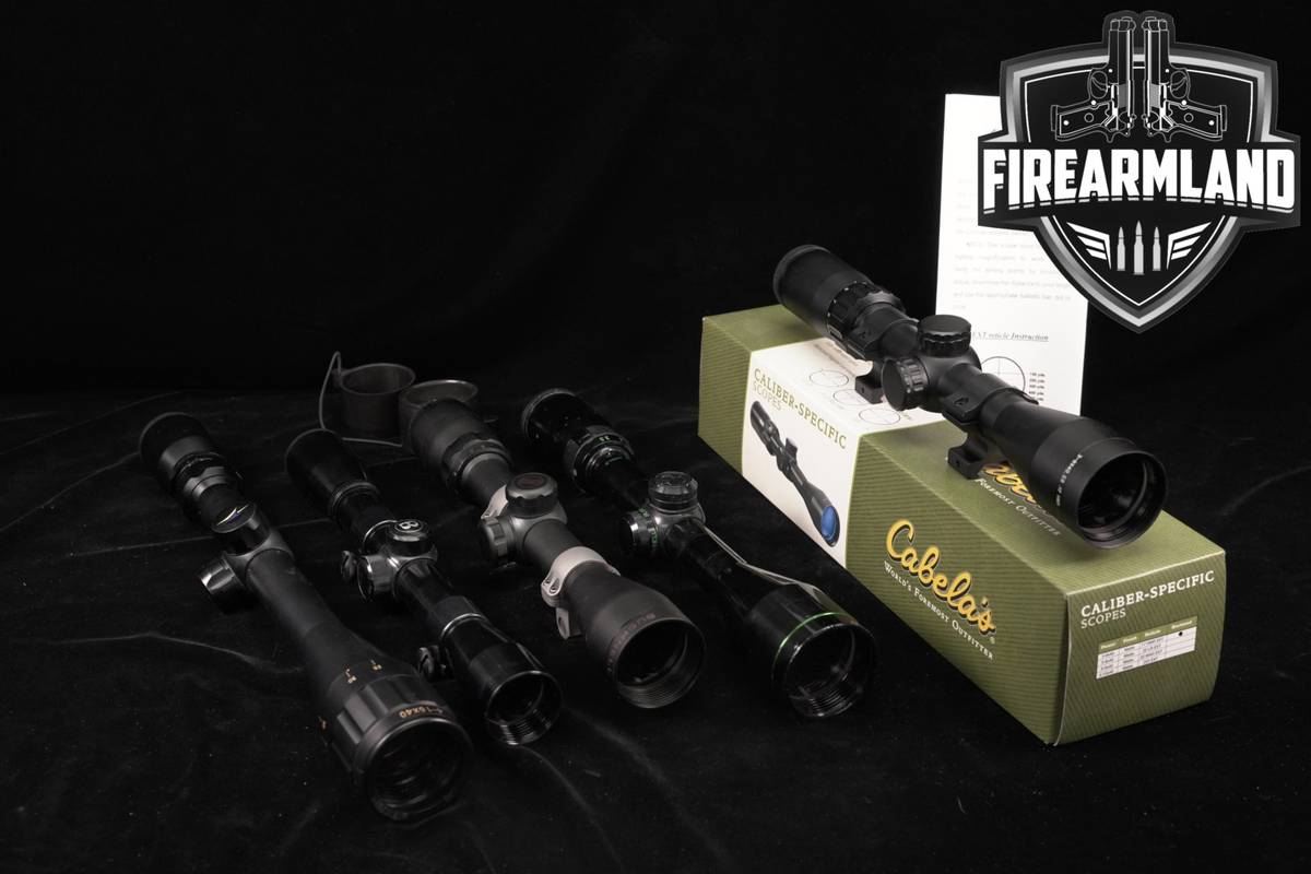 FIVE SCOPE LOT 5 Pack Bushnell Cabela's Trekker Riflescope Scopes