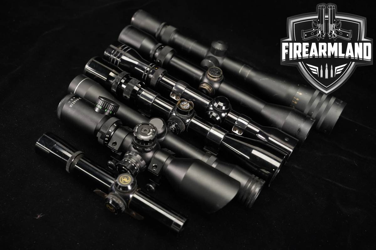 SEVEN SCOPE LOT 7 Pack Bushnell Weaver T/C Barska Redfield Scopes