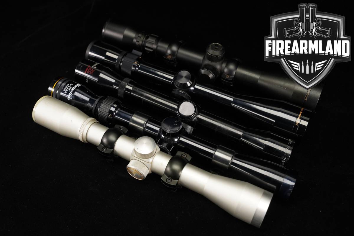 FIVE SCOPE LOT 5 Pack Bushnell Western Field Tasco Nikon B-Point Scopes