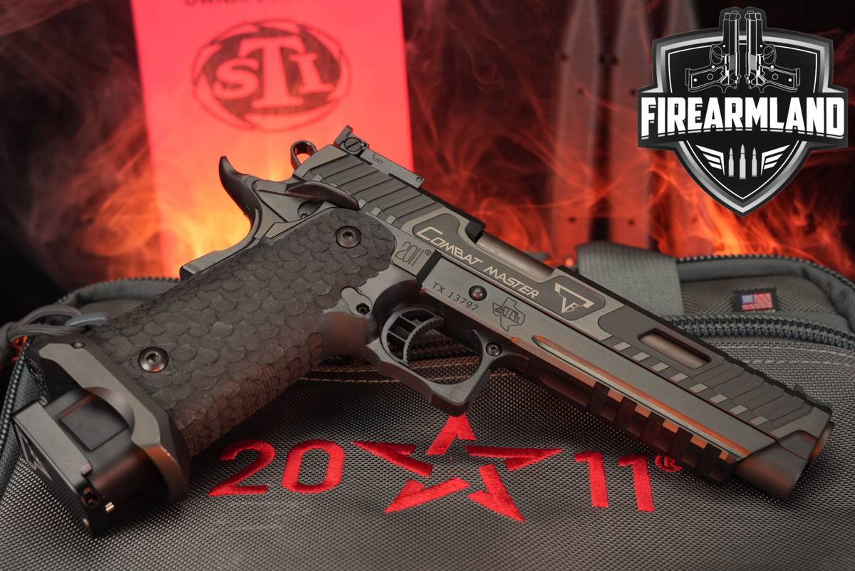 Taran Tactical TTI STI 2011 Combat Master JW3 9mm 1911 +4 MAGS & ORIG CASE