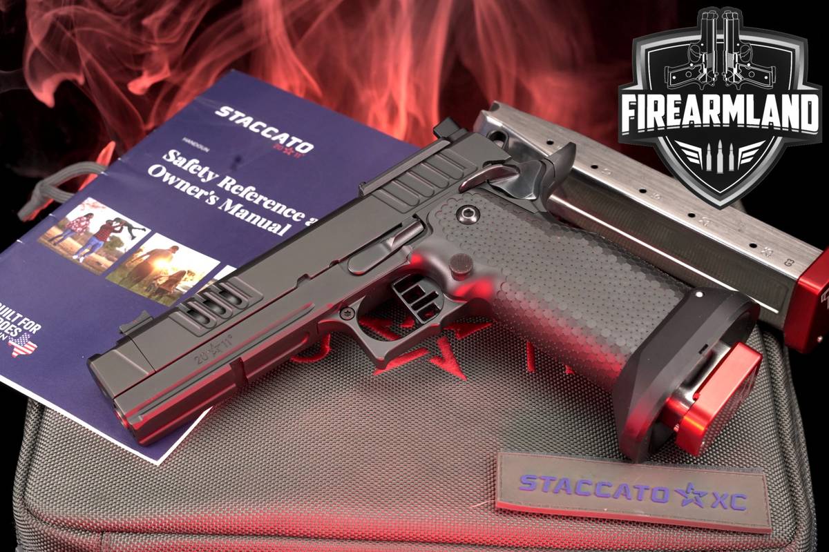 Staccato XC DPO 9mm 5" STI X-C 1911 2011 COMP +2 MAGS & ORIG CASE