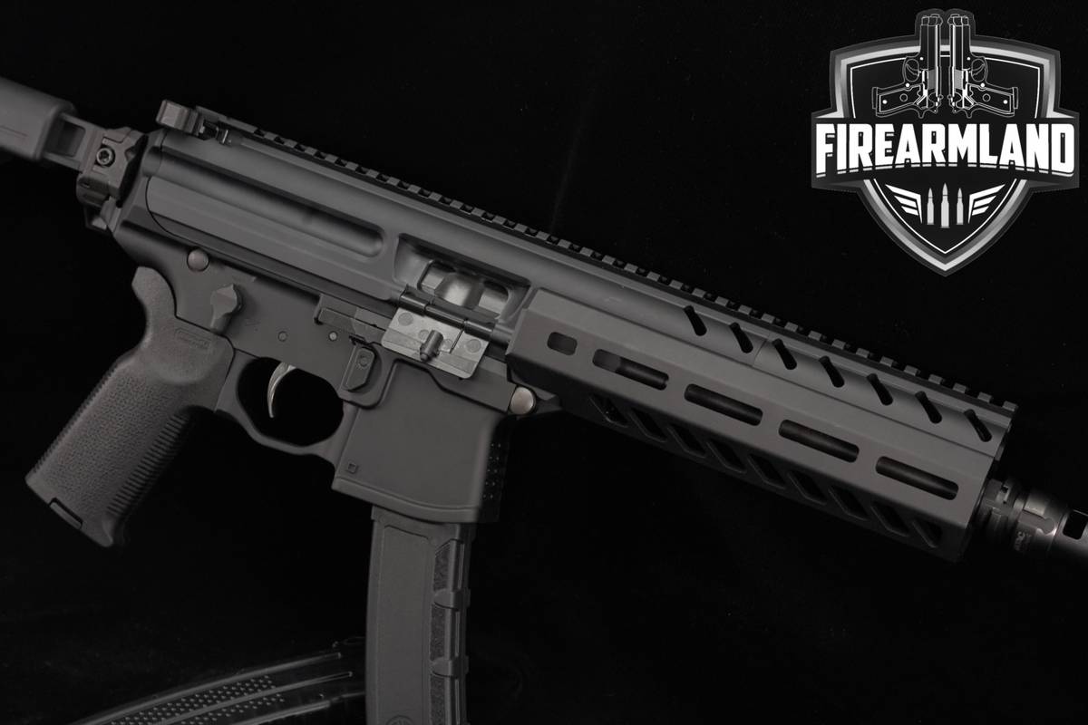 SBR Sig Sauer MPX 9mm 8" PORT SIDE-FOLDER M-LOK +3 MAGS