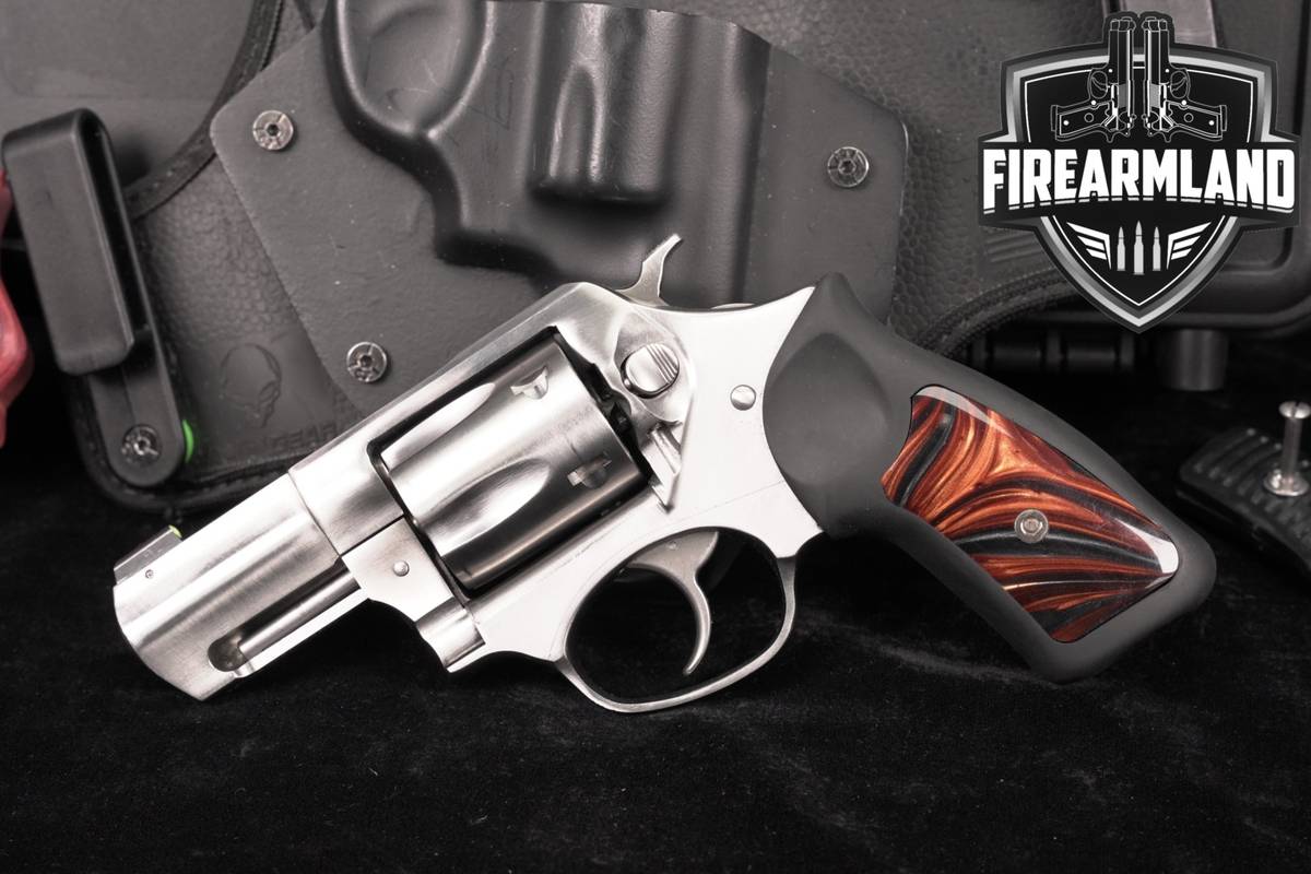 Ruger SP101 357 Magnum 2.25" Satin Stainless SP-101 +ORIG CASE & HOLSTER