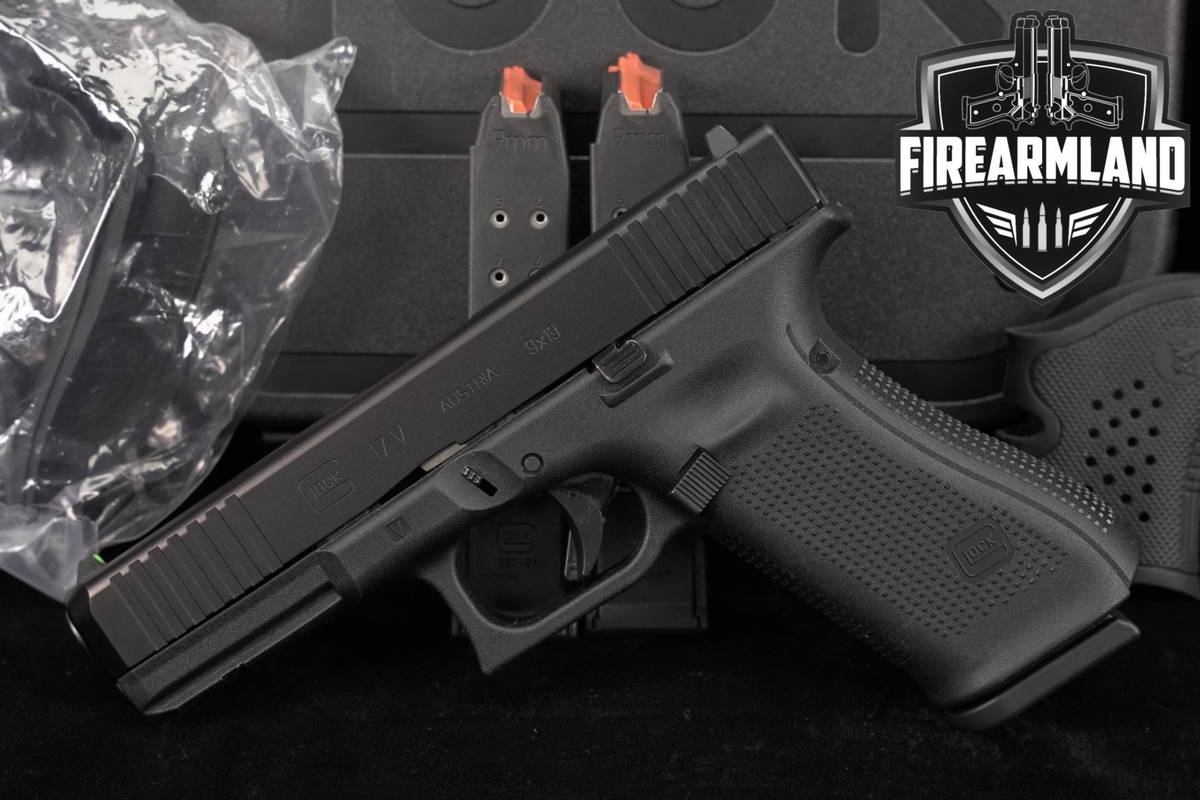 Glock 17V Gen5 G17 Gen 5 V-Series 9mm 4.49 +3 MAGS & ORIG CASE