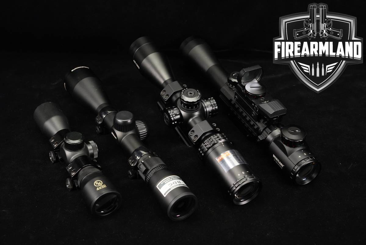 FOUR SCOPE LOT 4 Pack FM Optics Westlake Nikon Bushnell Riflescope Scopes