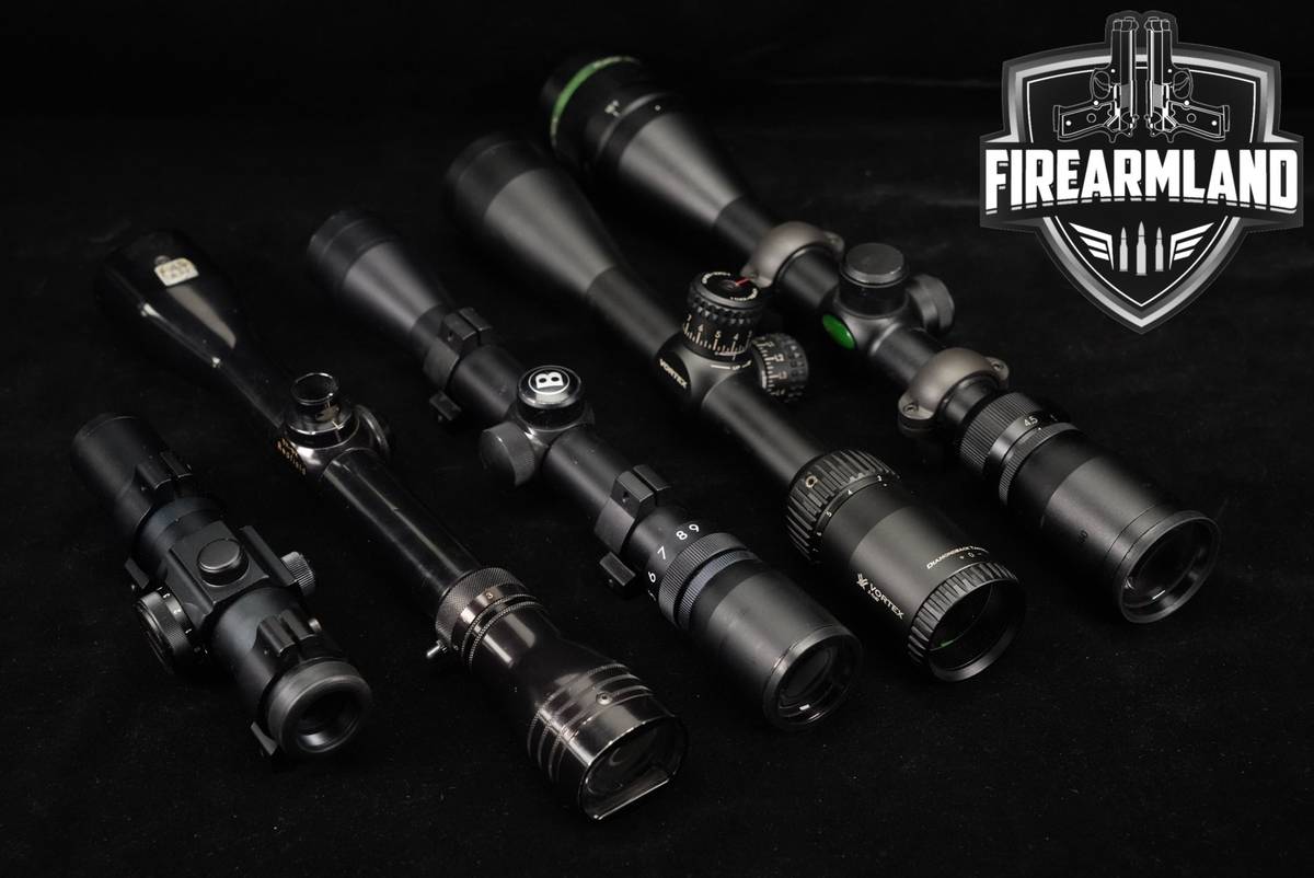 FIVE SCOPE LOT 5 Pack UltraDot Bushnell Redfield Mueller Vortex Scopes