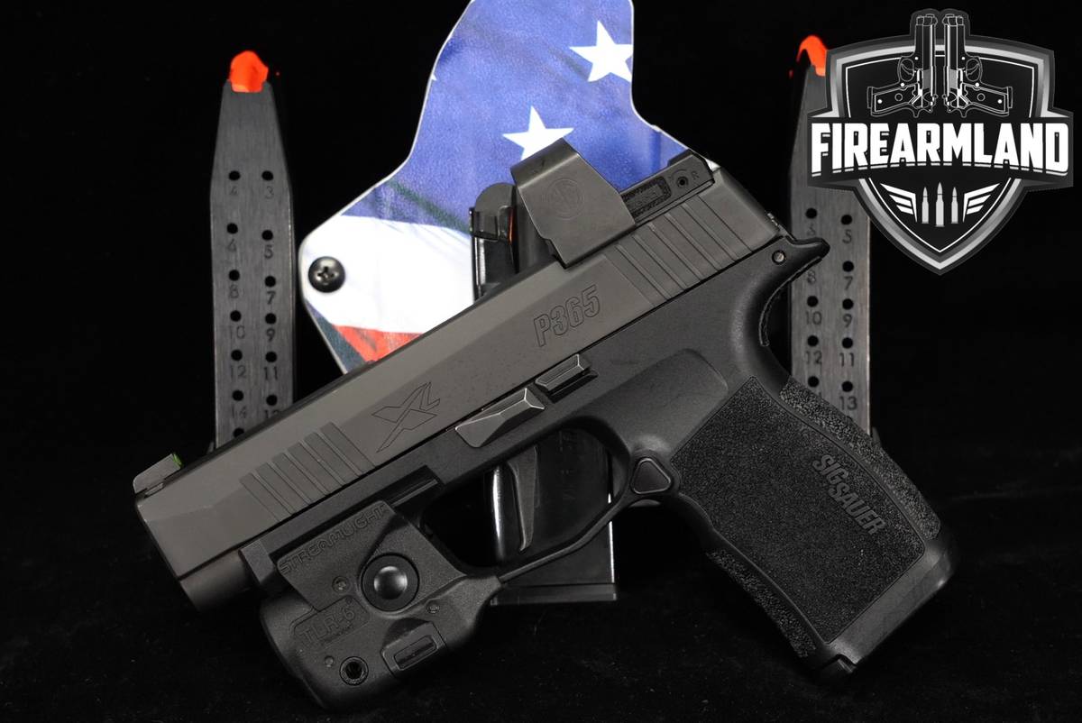 Sig Sauer P365 XL 9mm 3.7" P365XL P-365 +4 MAGS, OPTICS, HOLSTER