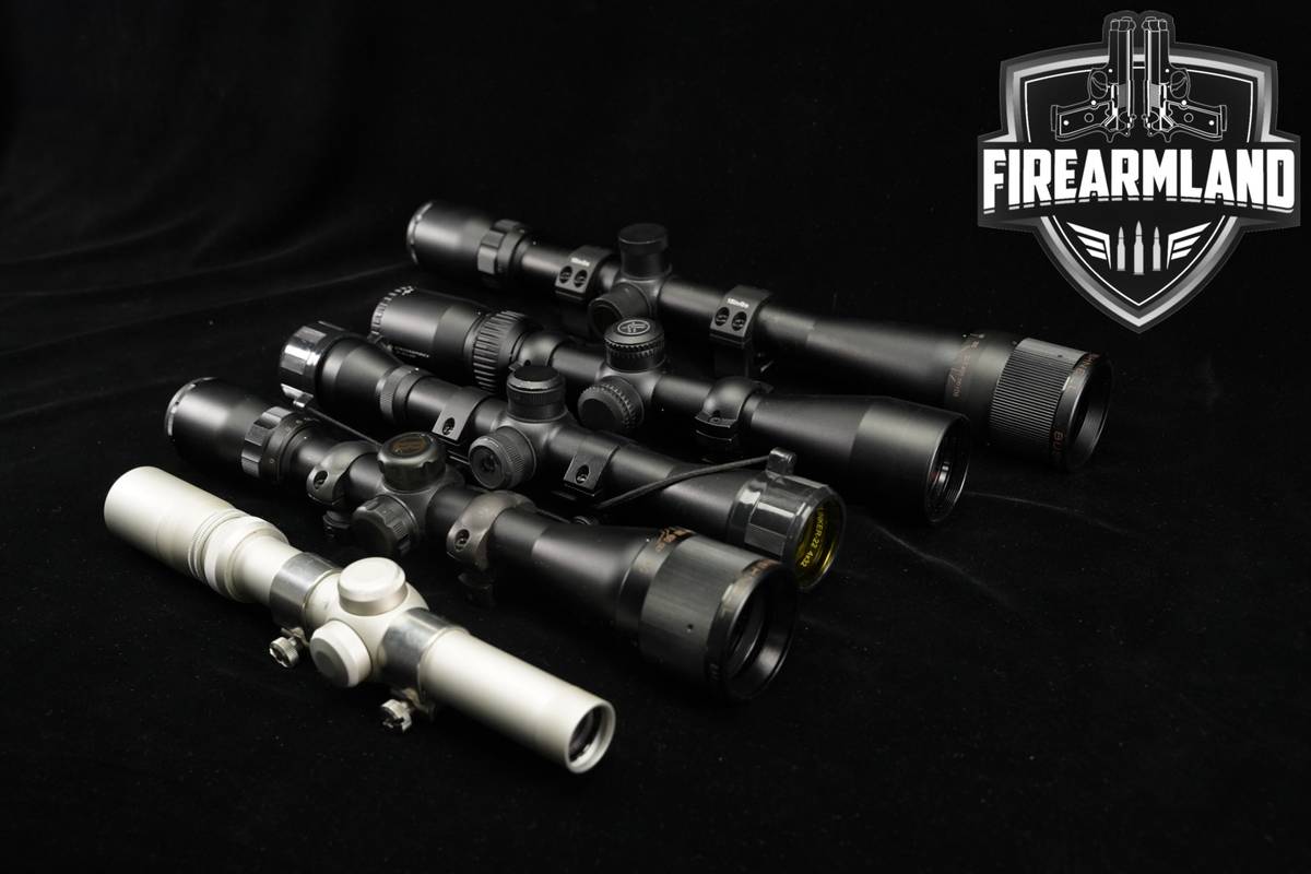 FIVE SCOPE LOT 5 Pack Burris Bushnell Barska Vortex Riflescope Scopes
