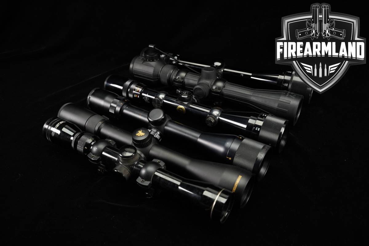 SIX SCOPE LOT 6 Pack Bushnell Tasco NcSTAR Nikon Rilfescope Scopes