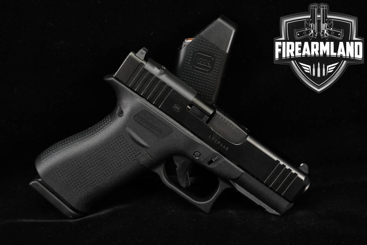 Glock 43X MOS G43X Slimline 9mm 3.41" +2 MAGS & ORIG CASE