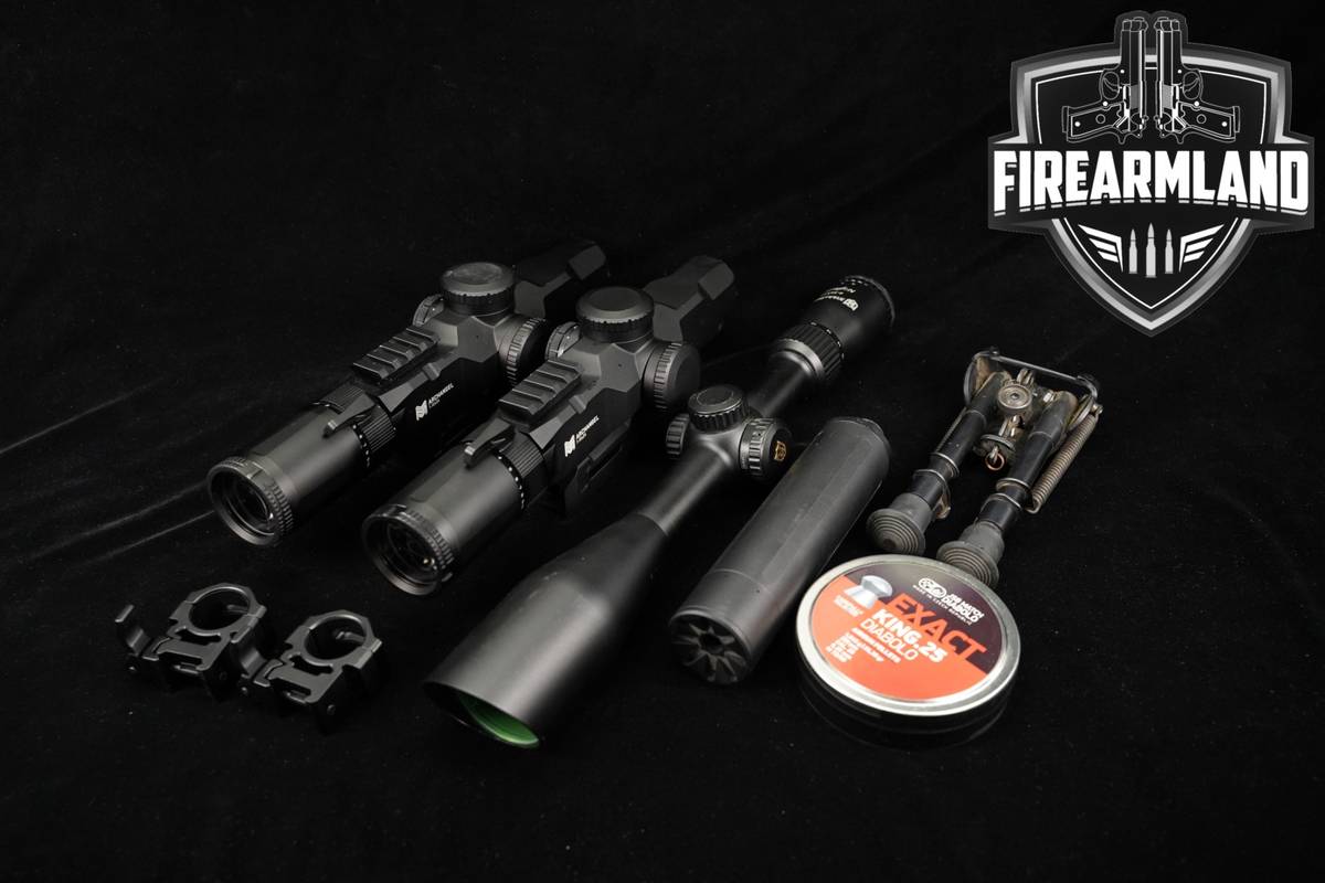FOUR SCOPE LOT 4 Pack Nikko Stirling UTG Monstrum Scopes Riflescope