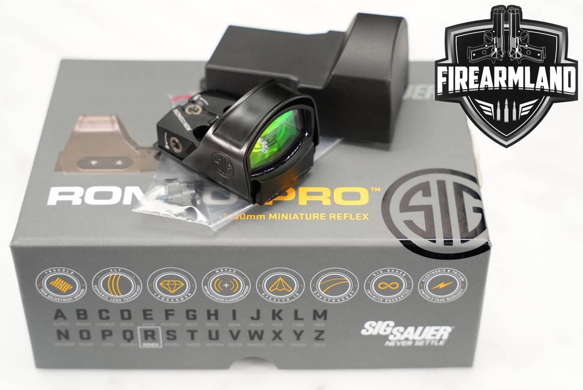 Sig Sauer Romeo1 PRO 1x30mm 6 MOA Red Dot Sight Romeo1Pro Romeo 1 +ORIG BOX