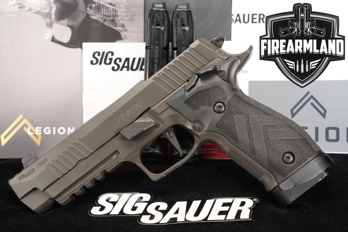 Sig Sauer P226-XFIVE Legion Optics-Ready 9mm P-226 X-Five X5 +ORIG CASE